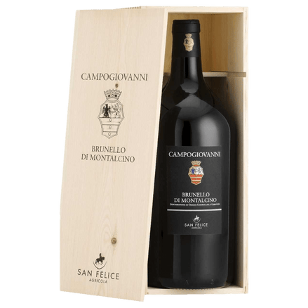 Uveggiando Enoteca Online|Campogiovanni | Brunello Montalcino Magnum (Cassa Legno) | Docg