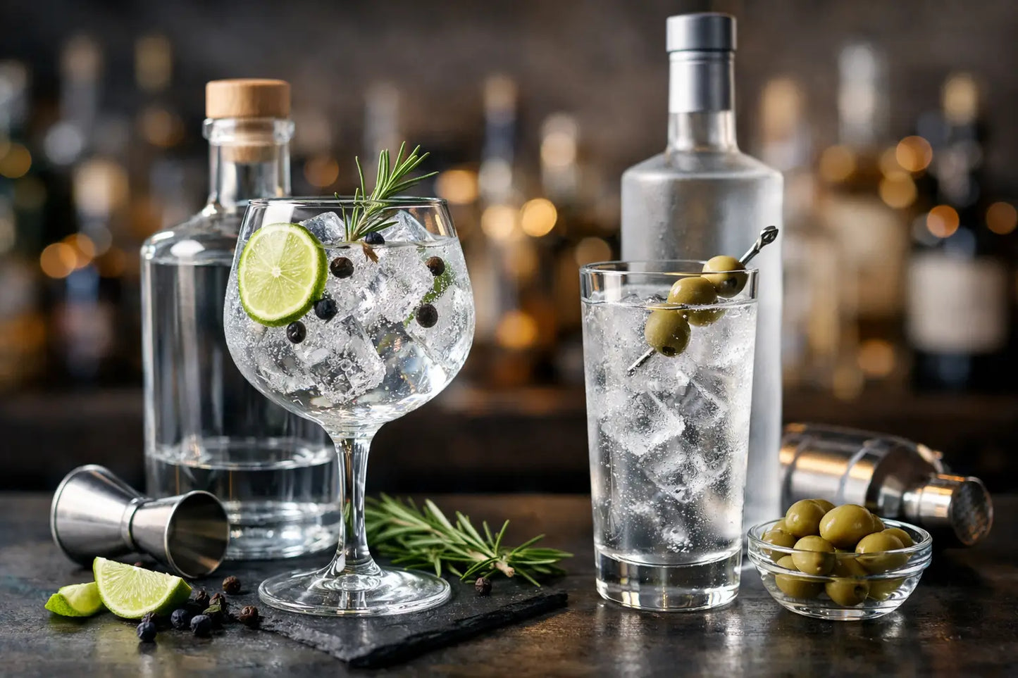 Gin o vodka? Differenze e scelta giusta