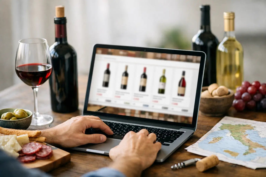 Come scegliere vino italiano online bene - Uveggiando