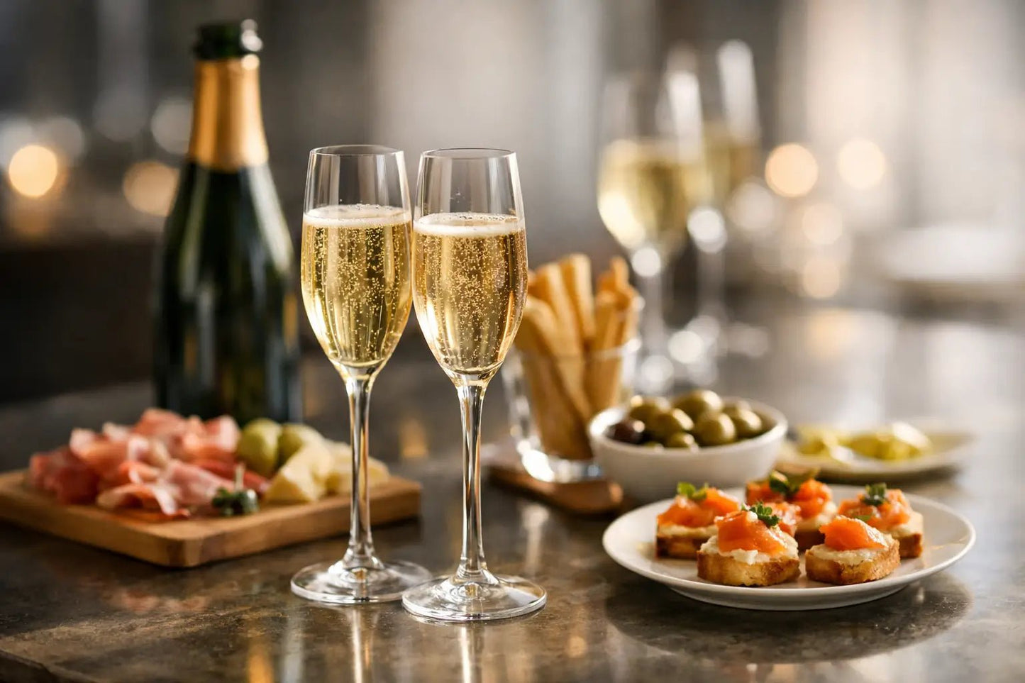Quali bollicine per aperitivo elegante - Uveggiando