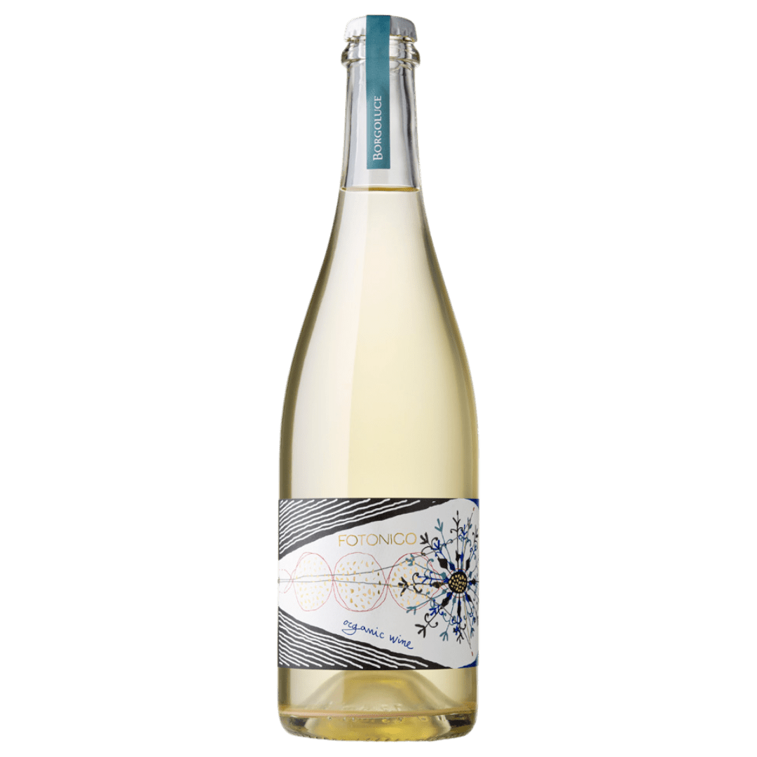 Uveggiando - BORGOLUCE - "Fotonico" Vino bianco frizzante non filtrato - BIO
