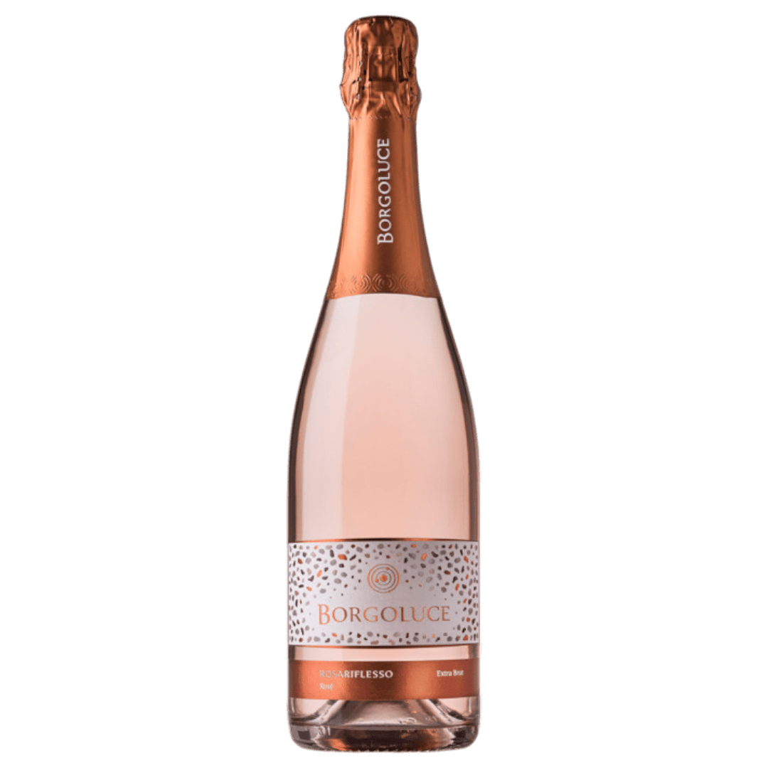 Uveggiando - BORGOLUCE - "Rosariflesso" Spumante Rosé Extra Brut