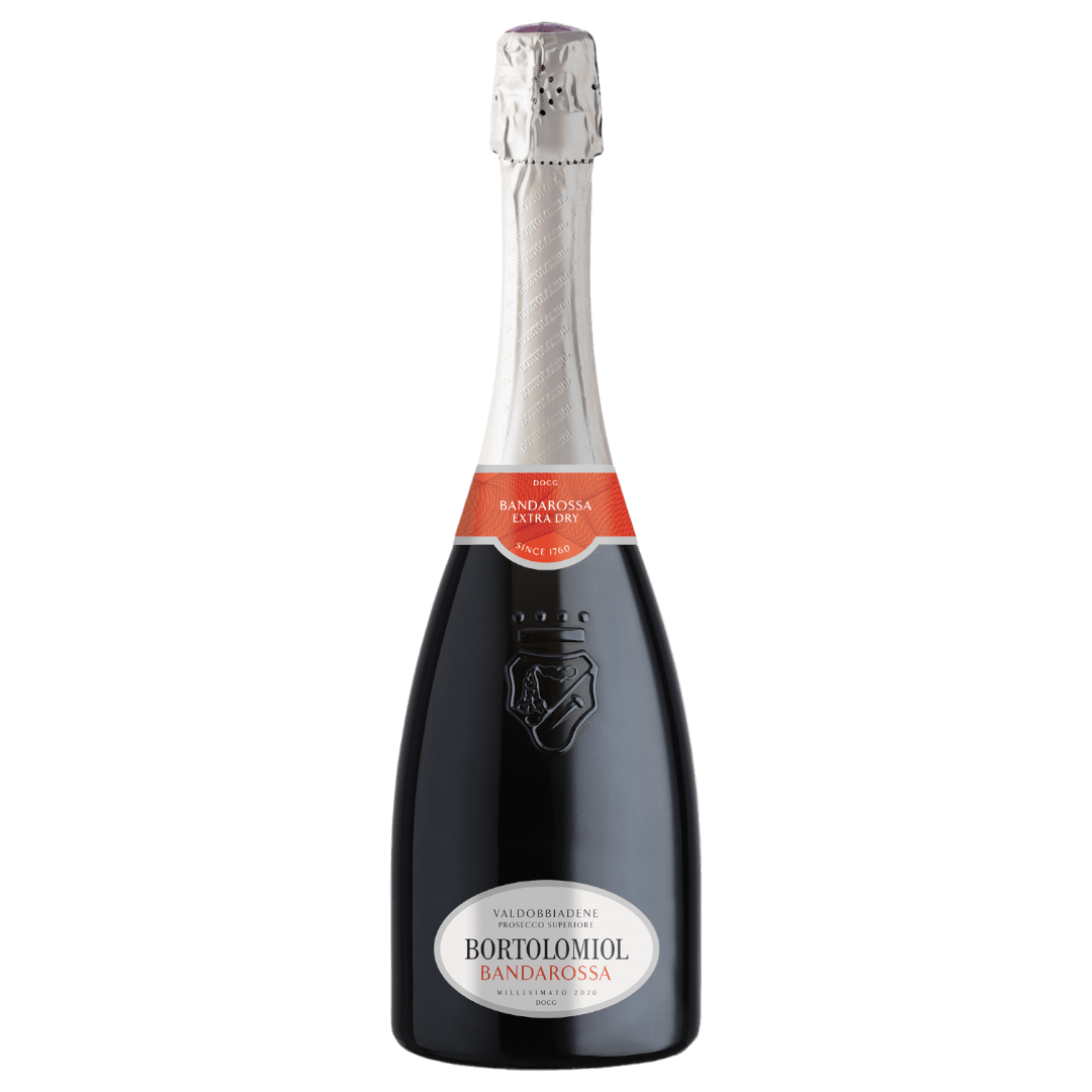 Uveggiando - BORTOLOMIOL - Banda Rossa Prosecco Extra Dry Superiore Millesimato - DOCG