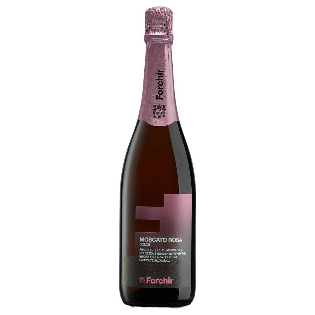 Uveggiando - FORCHIR Spumante Dolce Rosé (moscato rosa) cl.75