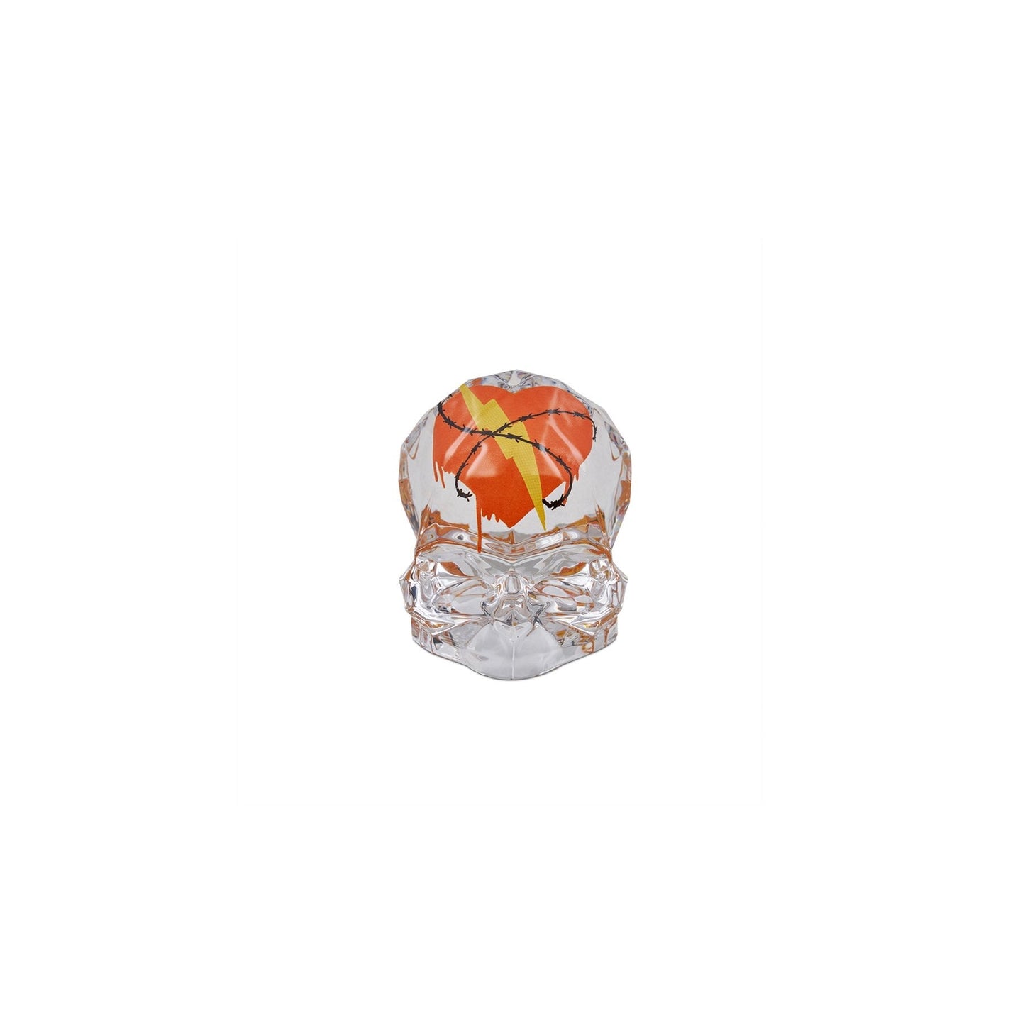 Uveggiando - Memento Mori Rock & Pop Faceted Skull Small by Kien