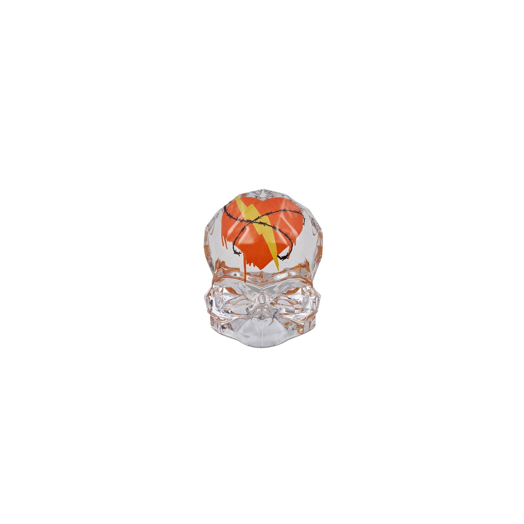 Uveggiando - Memento Mori Rock & Pop Faceted Skull Small by Kien