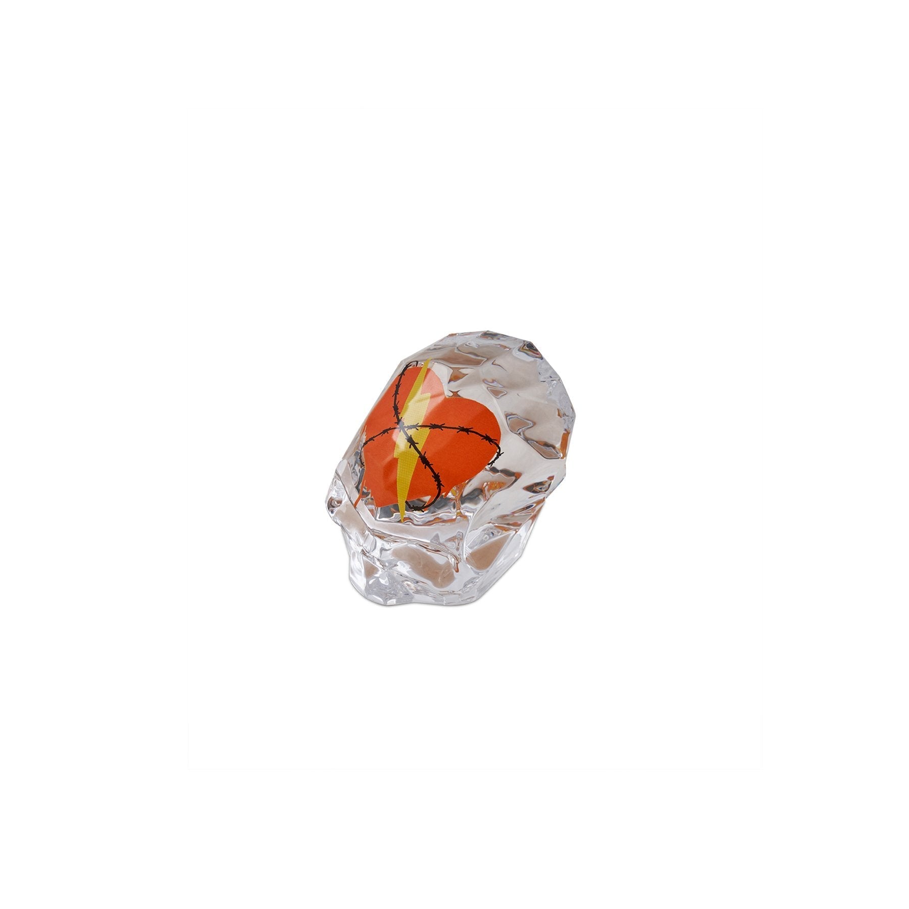 Uveggiando - Memento Mori Rock & Pop Faceted Skull Small by Kien