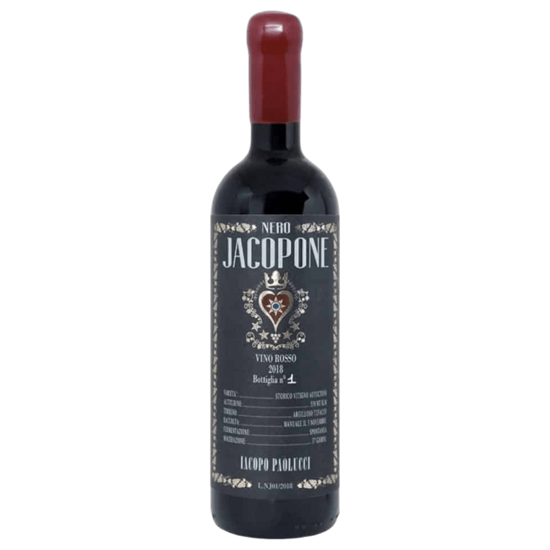 Uveggiando Enoteca Online|Paolucci | “Nero Jacopone" Rosso Umbria | Igt