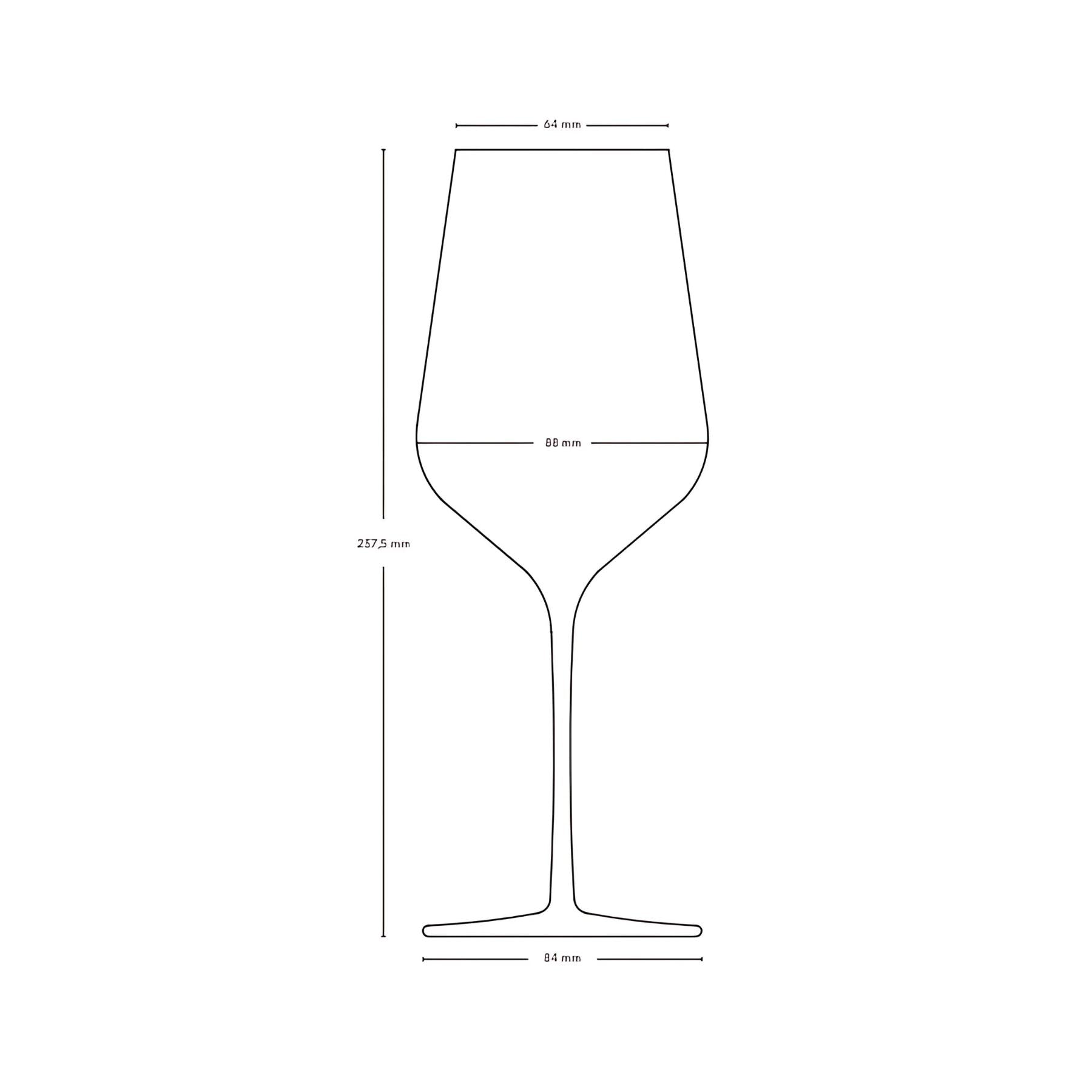 Uveggiando - Stem Zero Trio Red Wine Glass